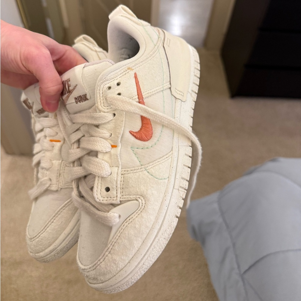 Women’s Nike dunk low disrupt 2 “pale ivory” size 5.5